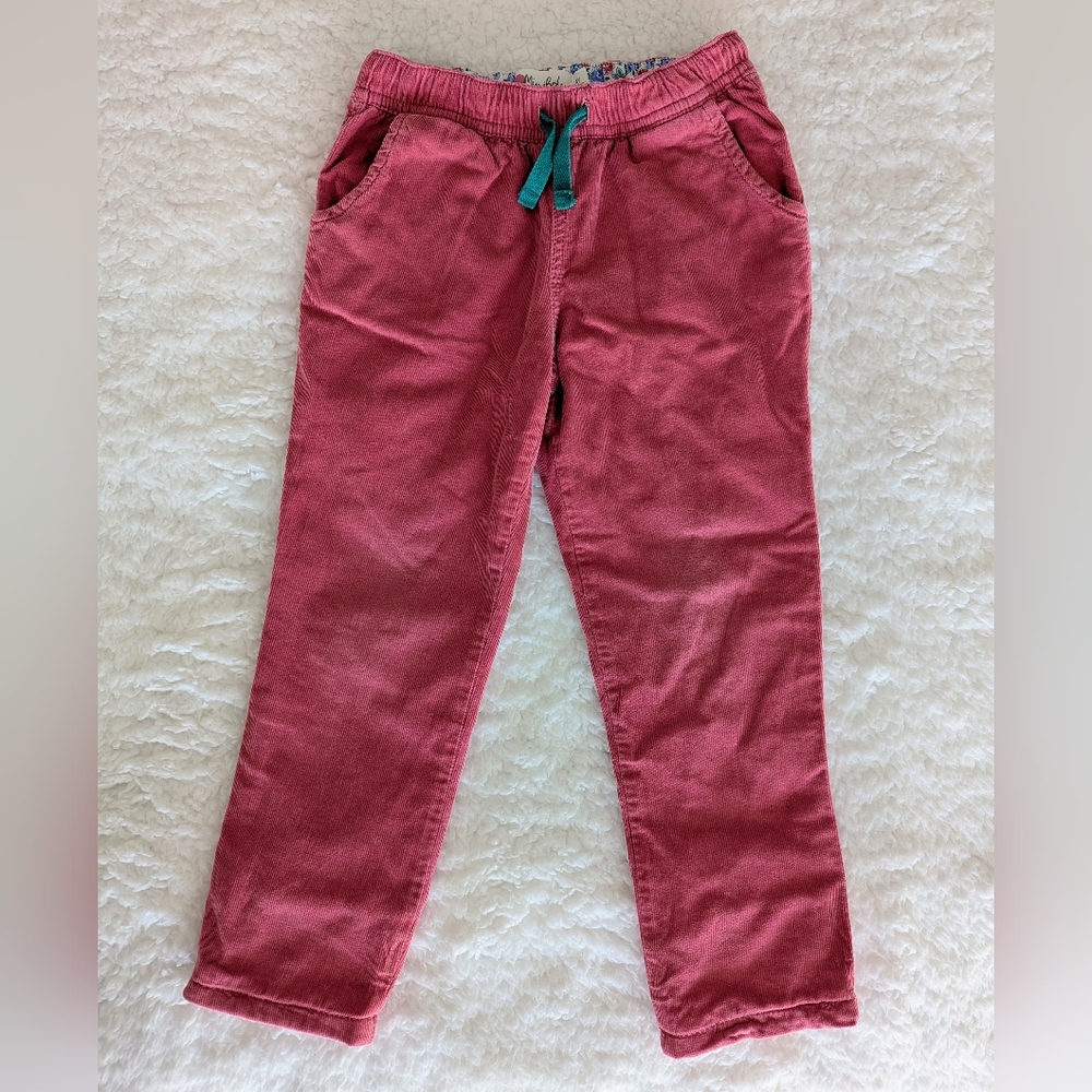 Mini Boden 4y red pants